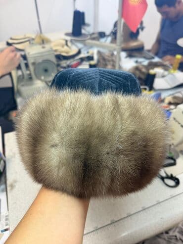 Спецодежда: Шапка, Зима, Объемная модель — 3