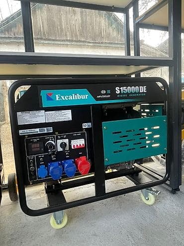 дизилный генератор: Дизельный генератор Excalibur S15000DE - Тип: дизельный, воздушное — 3