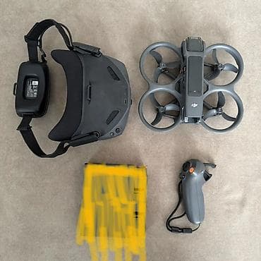 Дрон FPV‑комплект DJI Avata 2 пару раз только летал, успел пару сколов
