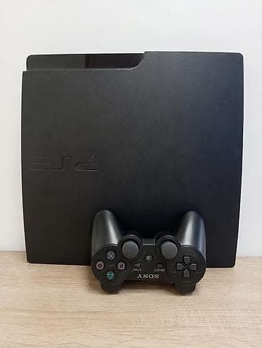 Игровая консоль Sony PlayStation 3 (Slim) с геймпадом DualShock 3. - — 1