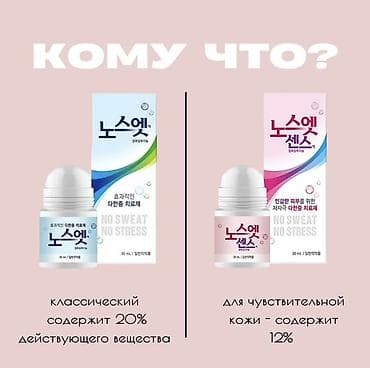 Антиперспирант-ролик No Sweat No Stress (30 мл) - Два варианта: 1)