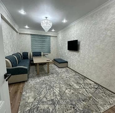 квартира сдается бишкек: 2 комнаты, Агентство недвижимости, Без подселения, С мебелью полностью — 5
