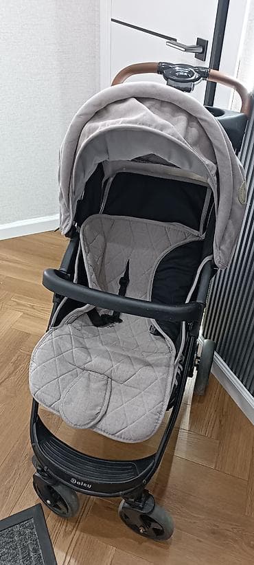ре: Прогулочная коляска Daisy, цвет серый - Компактное сложение книжкой — — 3