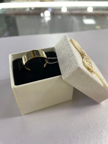 свадебные платья для покрытых: Кольцо, Проба 585, Женские, Без вставки, Новый — 3