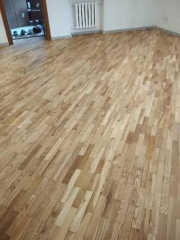 Отделочные работы: Шлифовка и лакировка деревянных полов - Профессиональная циклевка до — 3