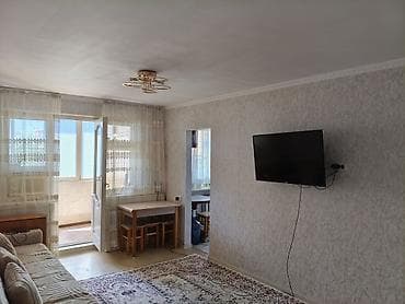 Батирлер: 3 бөлмө, 58 м², 6-мкр 104-серия, 4 кабат, Косметикалык оңдоо — 8