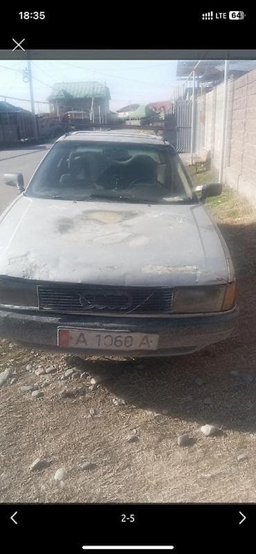 Audi 80: 1989 г., 1.8 л, Механика, Бензин, Седан — 1