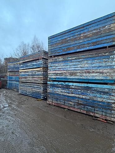 свайный фундамент: Опалубка Для фундамента, Комбинированная, Б/у 3000 * 1200, Платная доставка, Самовывоз — 5