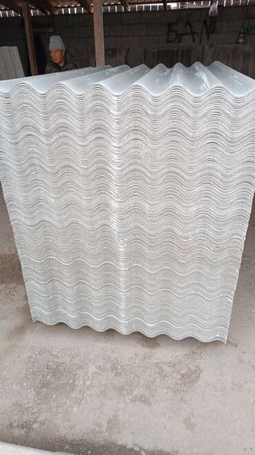 шифер бу цена бишкек: Шифер, Асбестоцементный, 8 волновой, Кант ТШП, Б/у — 3