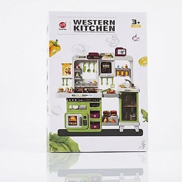 magic beat: Игровая кухня WESTERN KITCHEN (возраст 3+) — большой набор для ролевых — 1