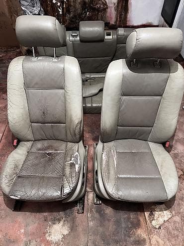 Комплект сидений, Кожа, BMW 2001 г., Б/у, Оригинал, Германия