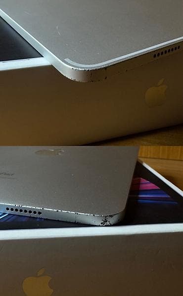 монитор мак: Планшет, Apple, память 128 ГБ, 10" - 11", Wi-Fi, Б/у, Классический цвет - Серебристый — 3