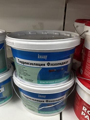 Гидроизоляция Knauf Флэхендихт — эластичная бесшовная обмазочная
