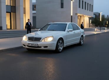 корейское авто: Mercedes-Benz S-Class: 1999 г., 5 л, Автомат, Бензин, Седан — 2