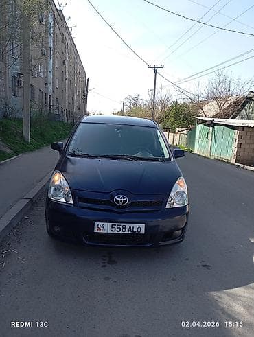 Toyota Corolla Verso: 2007 г., 2.2 л, Кол менен иштөөчү