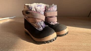 детская обувь на девочку зима: Детские зимние сапожки/дутики. - Размер: 25 (указан на подошве). - — 4