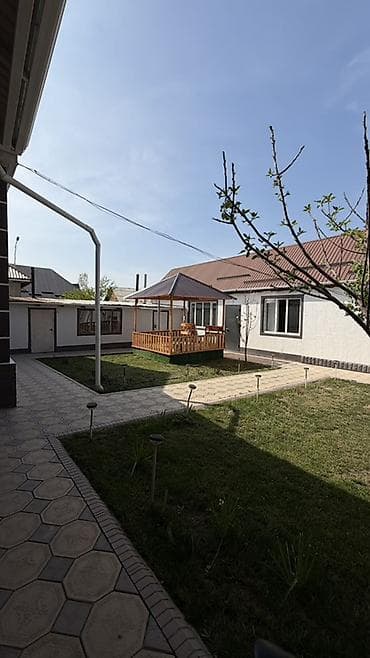 дом с гаражом: Ак ордо Тец2 времянка отдельно Представляем отдельно стоящий дом с — 4