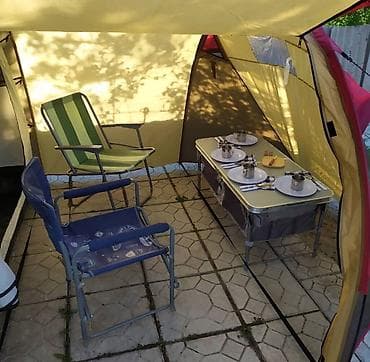 старый сом: Целый палаточный домик! Снова в наличии. Высота 1,45 м, длина — 5