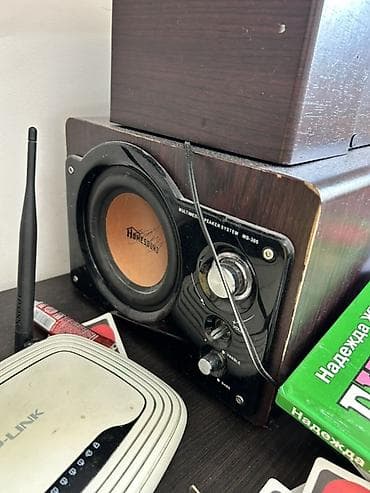 sound system: Акустическая система HomeSound MS-305 - Формат: 2.1 — активный — 3