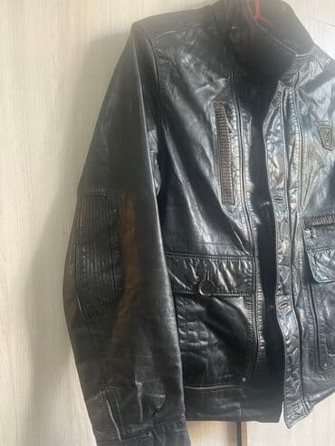 second hend: Кожанный куртка сатылат абалы жакшы, алынган баасы 400$ сатыла — 3