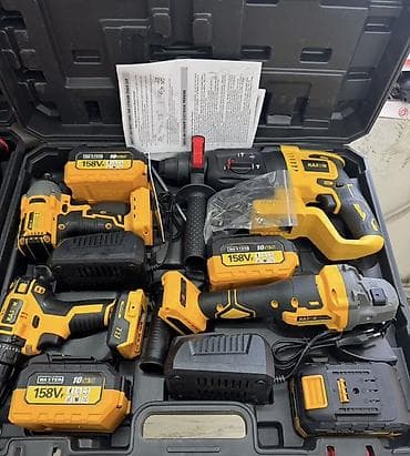 marvel legends: Наборы аккумуляторного электроинструмента в чемоданах Описание: - — 4