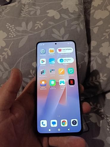 Техника и электроника: Redmi, Redmi 12, Б/у, 256 ГБ, цвет - Синий, 2 SIM — 5