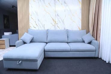 турецкий диван с подушками: Угловой диван, С ящиком хранения, Трехместный, В рассрочку — 1