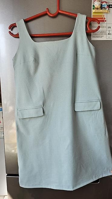 Повседневное платье, Турция, Лето, Хлопок, Сарафан, S