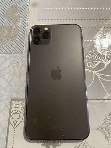 Уюлдук телефондор жана аксессуарлар: IPhone 11 Pro Max, 64 ГБ, Space Gray, 73 % — 1