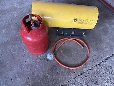 ps tv: Тепловая пушка Газовая, более 2000 Вт, Термостат, Отключение при перегреве, Регулировка воздушного потока — 1