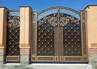 Стальные, Автоматические, Для частного дома, С калиткой, Оптом — 2