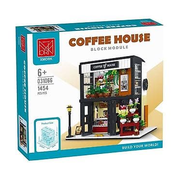 разборный домик пчеловода: Конструктор "Coffee House" 1454 деталей Размер после сборки: 29 × 9 — 3