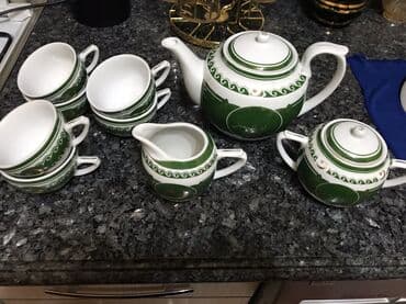 тарелки мадонна: Трёхъярусная этажерка для сладостей/фруктов из тонкого фарфора. - — 6