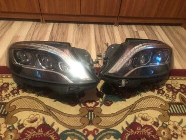 Комплект передних фар Mercedes-Benz 2014 г., Б/у, Оригинал at lalafo.kg Комплект передних фар Mercedes-Benz 2014 г., Б/у, Оригинал
