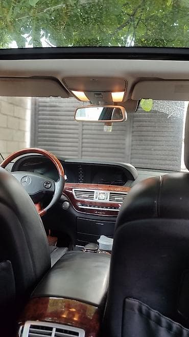 bmv e46: Mercedes-Benz S‑Class (интерьер, 4MATIC) — роскошный салон с отделкой — 1