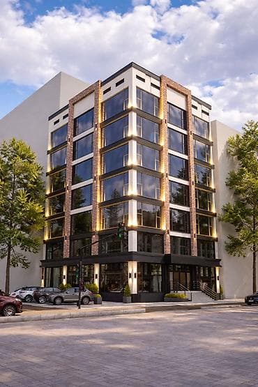 flat kant: Аренда офисов, 280 м², В бизнес центре, 1 линия, С отдельным сан узлом — 1