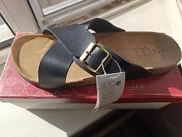 Мужские сандалии, 45, TEX, Новый, цвет - Черный