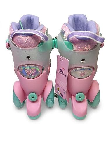 Спорт и хобби: Новые детские роликовые кроссовки-ролики TIAN-E - Тип: трехколесные — 3