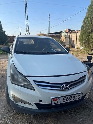 6: Hyundai Accent: 2015 г., 1.6 л, Механика, Бензин, Седан — 1