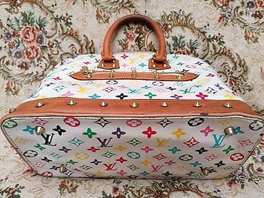 Аксессуары: Классическая сумка, Louis Vuitton, Франция, Материал: Искусственная кожа, Застежка на молнии, Женские — 4