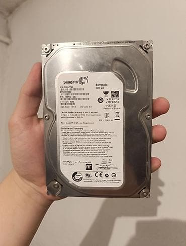 hdd 2 5: Накопитель для ПК, Б/у, Seagate, HDD, 512 ГБ, 3.5", Для ПК — 2