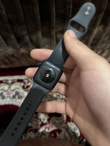 note 9: Смарт-часы с прямоугольным сенсорным экраном и силиконовым ремешком — 2