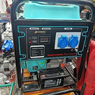 Үй жана бакча үчүн ыңгайлуулуктар: Инверторный генератор РуссМаш (Russmash) «Умный генератор» AC220B — 1