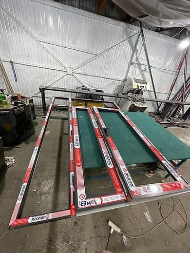 алюминиевые окны: Пластиковые Алюминиевые двери и створки из профиля Alutex/GOLD - — 2