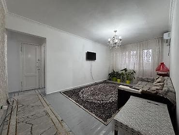 flat in osh: 3 комнаты, 52 м², Индивидуалка, 4 этаж, Косметический ремонт — 10