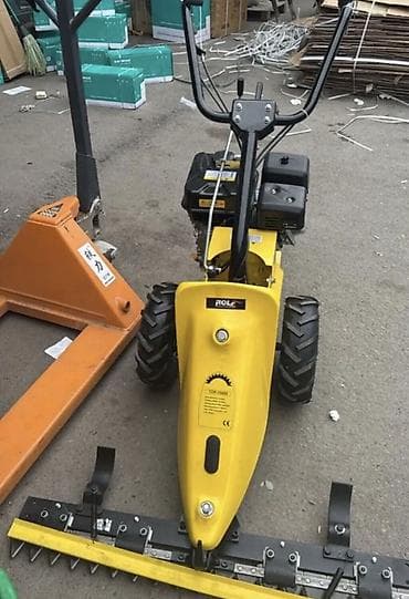 Бензиновая самоходная косилка для травы и зерновых культур Описание