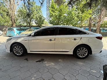 капот sonata: Hyundai Sonata: 2018 г., 2 л, Автомат, Газ, Седан — 3