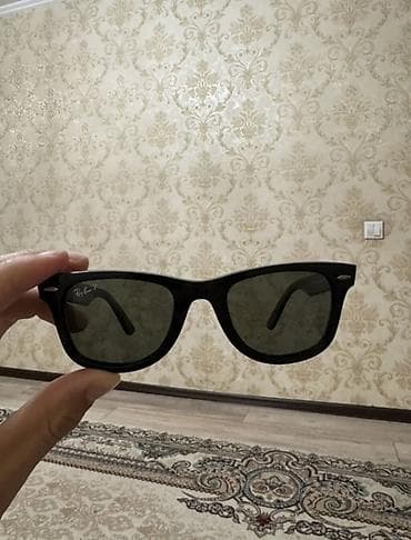 линза: Күндөн коргоочу көз айнектер көз айнек, Ray-Ban, Унисекс, Вайфарерлер, Полярдык линзалар — 4