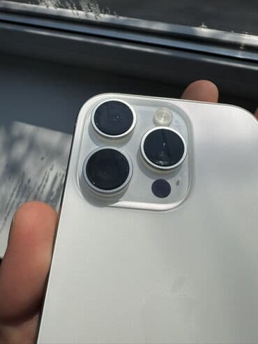 ТВ и видео: IPhone 16 Pro, Б/у, 256 ГБ, Серебристый, Защитное стекло, 100 % — 8