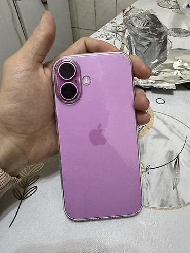 редми 12 с: IPhone 16, 128 ГБ, Розовый, Коробка, 93 % — 1